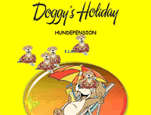 Tablet Screenshot of doggys-holiday.de